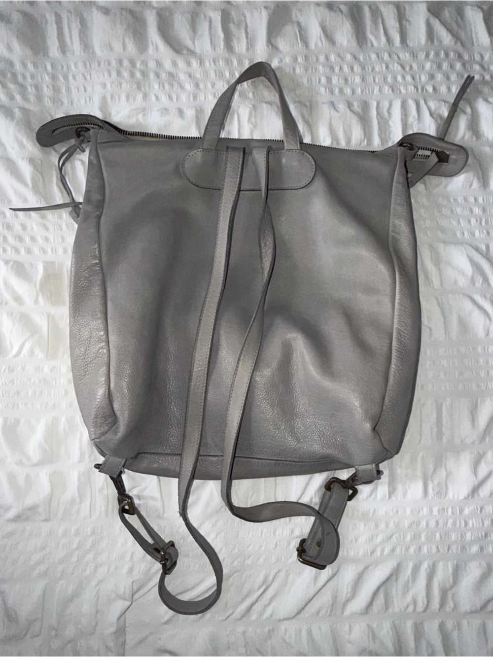Free People leather backpack - Picture 2 of 7